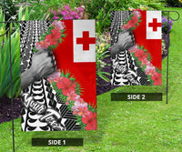 Tonga Flag - Custom Personalised Curve Style - Polynesian Pride
