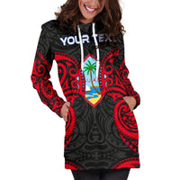 Guam Polynesian Custom Personalised Hoodie Dress - Guam Spirit - Polynesian Pride