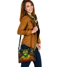 Polynesian Tahiti Personalised Shoulder Handbag - Reggae Vintage Polynesian Patterns - Polynesian Pride