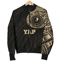 Yap Micronesia Tattoo Men's Bomber Jacket - Polynesian Pride