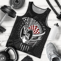 Hawaii Polynesian Warrior Mask 's Tank Top - AH - Toon Style - Polynesian Pride