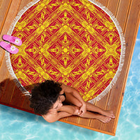 Polynesian Beach Blanket Orange - Polynesian Pride