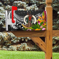 Vanuatu Mailbox Cover - Custom Personalised Tropical Flowers Style - Polynesian Pride