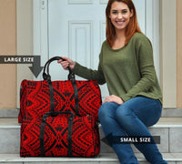 Polynesian Tradition Red Hawaii Travel Bag - Polynesian Pride