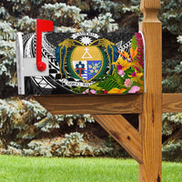 Nauru Mailbox Cover - Custom Personalised Tropical Flowers Style - Polynesian Pride