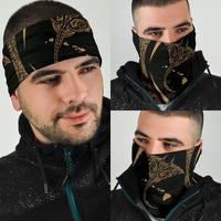 Hawaiian Bandana Manta Ray Map Polynesian Bandana 3-Pack - Circle Style Turquoise - Polynesian Pride