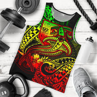Fiji Men's Tank Top - Reggae Shark Polynesian Tattoo Reggae - Polynesian Pride