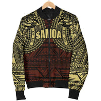 Samoa Spirit Men's Bomber Jacket - Polynesian Pride