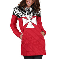 Wallis And Futuna Women's Hoodie Dress - Polynesian Design - Polynesian Pride