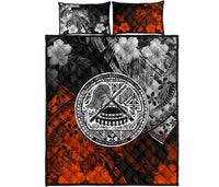 American Samoa Quilt Bed Set - Vintage Polynesian Style - Polynesian Pride