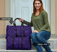 Polynesian Seamless Violet Hawaii Travel Bag - Polynesian Pride
