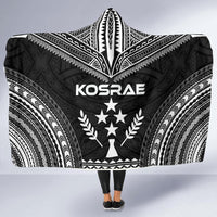 Kosrae Polynesian Chief Hooded Blanket - Black Version - Polynesian Pride