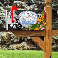 Marshall Islands Mailbox Cover - Custom Personalised Tropical Flowers Style - Polynesian Pride