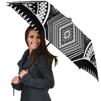 Polynesian FSM Umbrellas - Poly Pattern With COA Federated States of Micronesia - Polynesian Pride