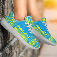 Palau Sporty Sneakers - Polynesian Chief Flag Version - Polynesian Pride