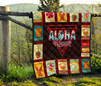 Vintage Hawaii Premium Quilt - Polynesian Pride
