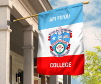 Apifo'ou College Flag - Flag Of Apifo'ou College Ver2 - Polynesian Pride