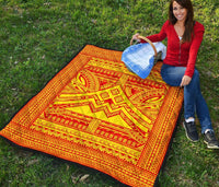 Hawaii Polynesian Mauna Kea Premium Quilt - Polynesian Pride