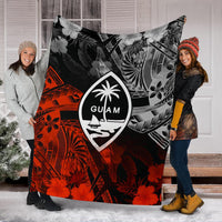 Guam Polynesian Premium Blanket - Vintage Polynesian Style - Polynesian Pride