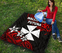 Wallis and Futuna Rugby Premium Quilt Unique Vibes - Polynesian Pride
