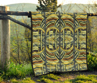 Polynesian Premium Quilt Yellow - Polynesian Pride