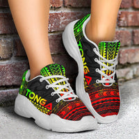 Tonga Chunky Sneakers - Polynesian Chief Reggae Version - Polynesian Pride