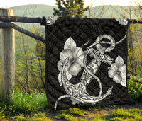 Polynesian Anchor Premium Quilt - Polynesian Pride