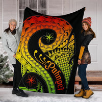 Pohnpei Premium Blanket - Polynesian Decorative Patterns - Polynesian Pride