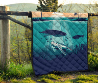 Sea Sunset Premium Quilt - Polynesian Pride