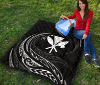 Kanaka Premium Quilt - White - Frida Style - Polynesian Pride