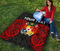 Tonga Polynesian Custom Personalised Premium Quilt - Tongan Spirit - Polynesian Pride