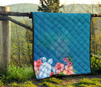 Polynesian Turtle Premium Quilt - Polynesian Pride
