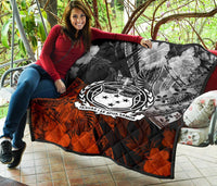 Samoa Polynesian Premium Quilt - Vintage Polynesian Style - Polynesian Pride