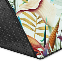 Tropical Flower, Plant And Leaf Pattern Rug - Polynesian Pride