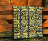 Polynesian Premium Quilt Yellow - Polynesian Pride