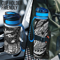 Fiji Custom Personalised Hydro Tracking Bottle - Wings Style - Polynesian Pride