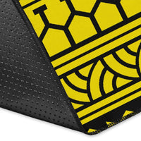 Hawaii Area Rug Polynesian Tattoo Tribal AH - Polynesian Pride