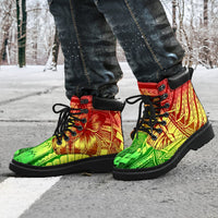 Polynesian 13 Season Boots - Polynesian Pattern - Polynesian Pride