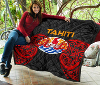 Tahiti Polynesian Premium Quilt - Tahitians Spirit - Polynesian Pride