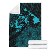 Hawaii Sea Turtle Is Swimming Toward Premium Blanket - Polynesian Pride