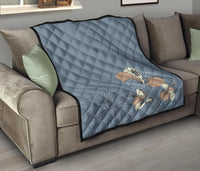 Hibiscus Art Premium Quilt - Polynesian Pride