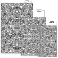 Polynesian Black Area Rug - Polynesian Pride