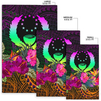 Pohnpei Area Rug - Summer Hibiscus - Polynesian Pride