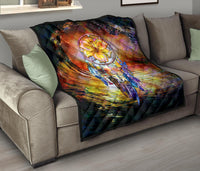 Hibiscus Dreamcatcher Premium Quilt - Polynesian Pride