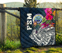 Federated States Of Micronesia Premium Quilt - Summer Vibes - Polynesian Pride