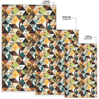 Tropical Jungle Parrots And Flamingos Pattern Rug - Polynesian Pride