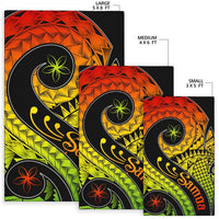 Samoa Area Rug - Samoa Polynesian Decorative Patterns - Polynesian Pride
