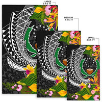 Pohnpei State Area Rug - Seal Spiral Polynesian Patterns - Polynesian Pride