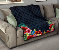 Colorful Jungle Premium Quilt - Polynesian Pride