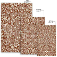 Polynesian Brown Area Rug - Polynesian Pride